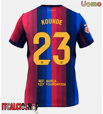Barcelona Jules Kounde #23 Prima Maglia 2026-27 Manica Corta